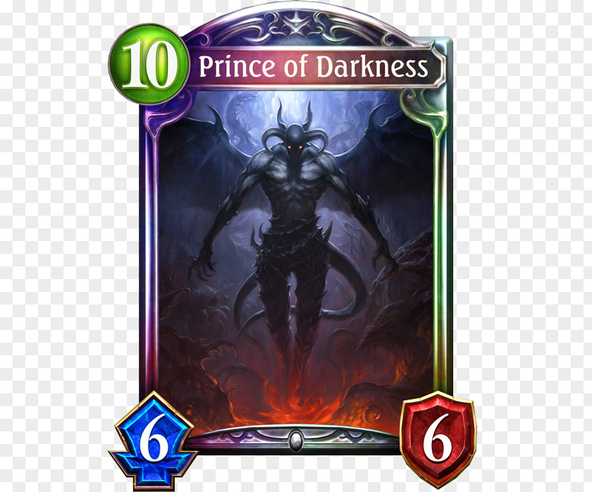 Prince Of Darkness Shadowverse: Wonderland Dreams Video Game YouTube Bahamut Playing Card PNG