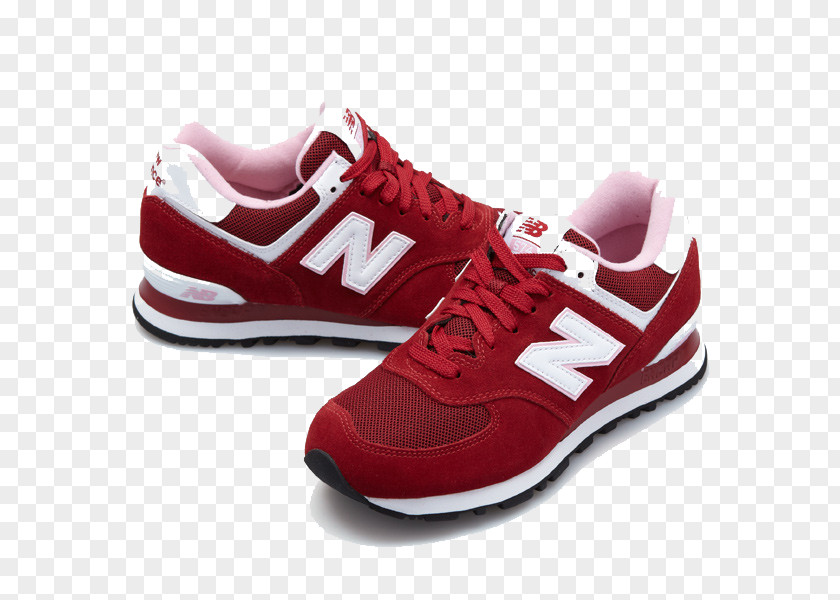 Red Shoes Sneakers New Balance Air Force Skate Shoe PNG
