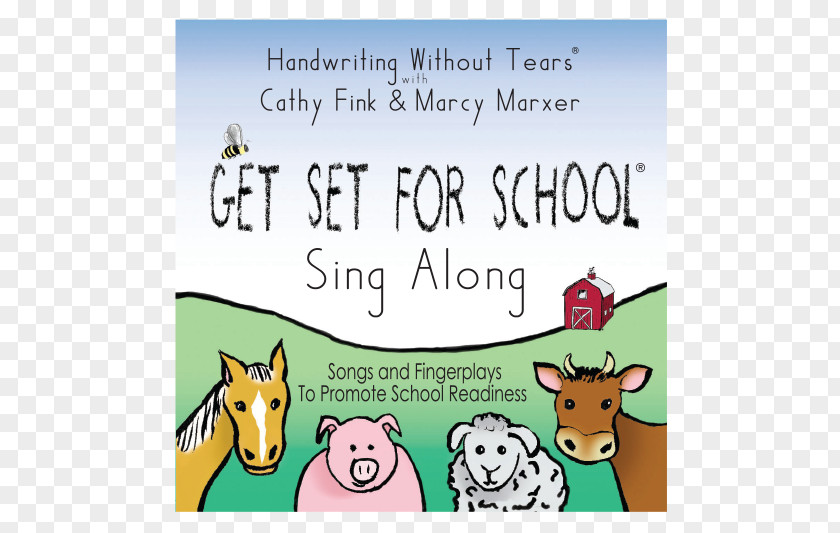 School Get Set For Sing Along CD Learning Without Tears Handwriting Pre-school PNG