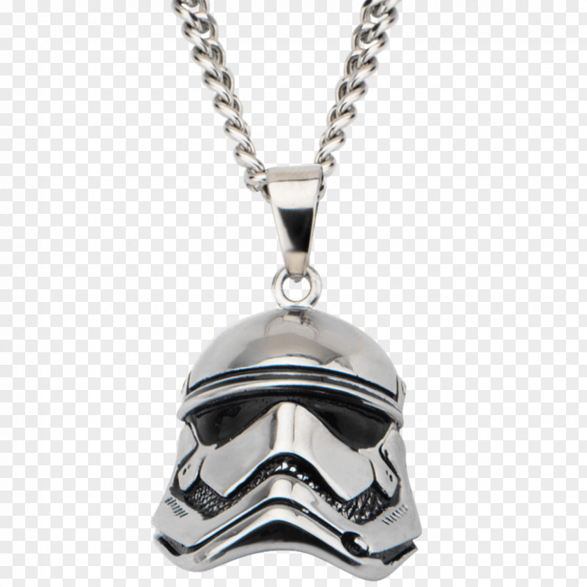 Stormtrooper Locket Kylo Ren Necklace Luke Skywalker PNG
