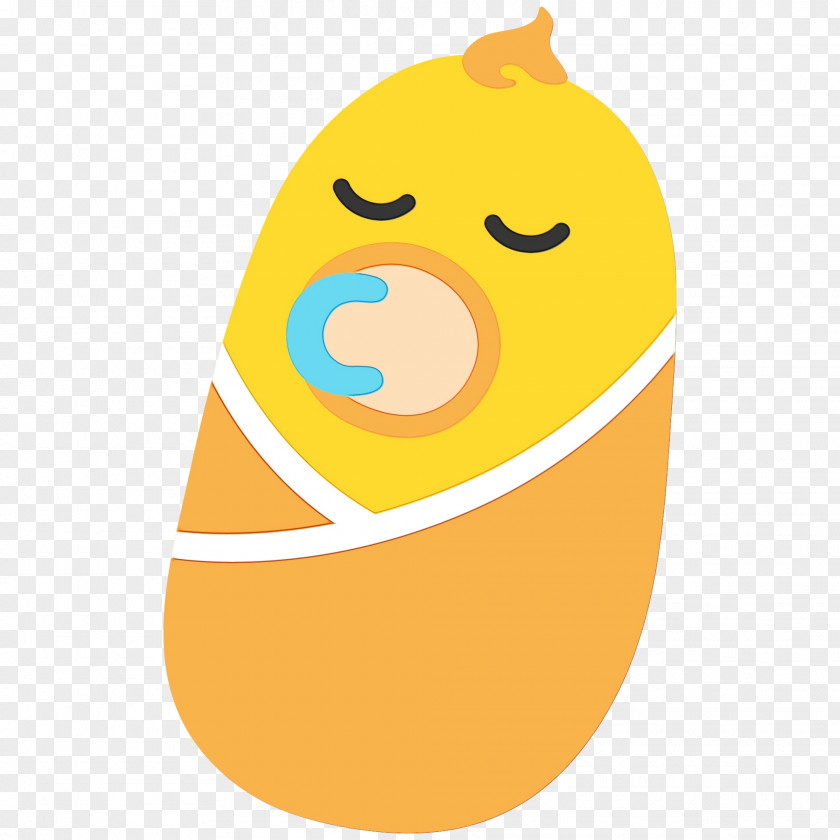 Yellow Orange Emoji Smile PNG