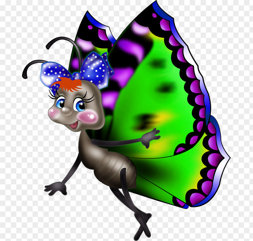 Cartoon Butterfly Drawing Clip Art PNG