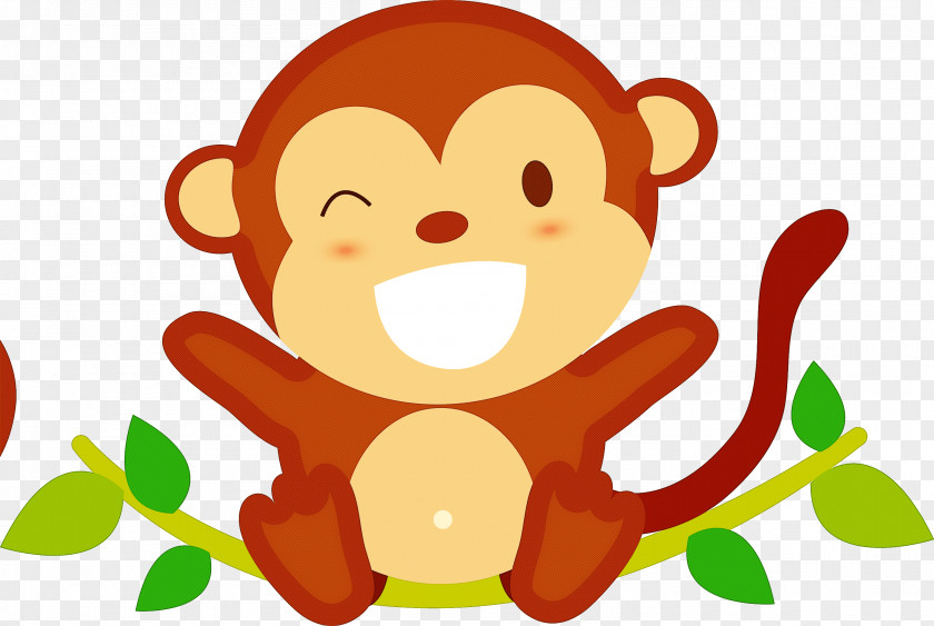 Cartoon Green Smile Pleased PNG