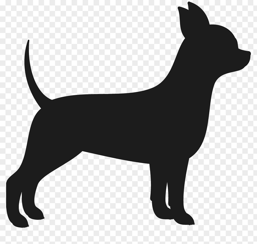 Chihuahua Cairn Terrier Silhouette Breed PNG