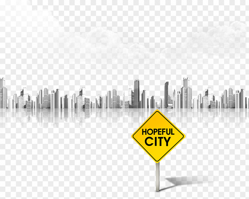 City Skyscrapers Icon PNG