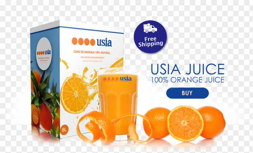 Design Orange Drink Brand PNG