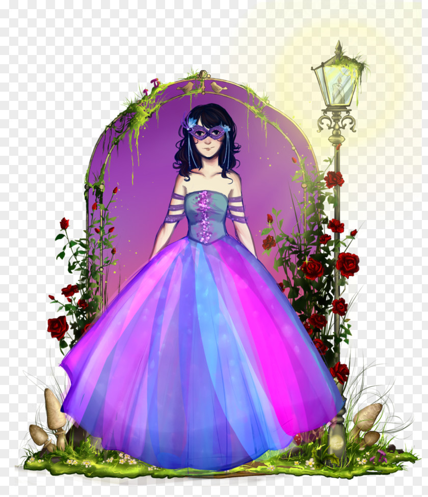 Fairy Costume Design Gown Barbie PNG