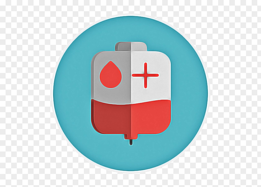 First Aid Symbol Red Turquoise Technology PNG