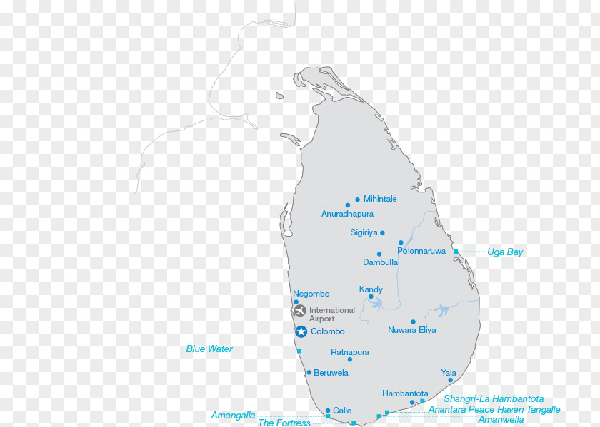 Map Sri Lanka PNG