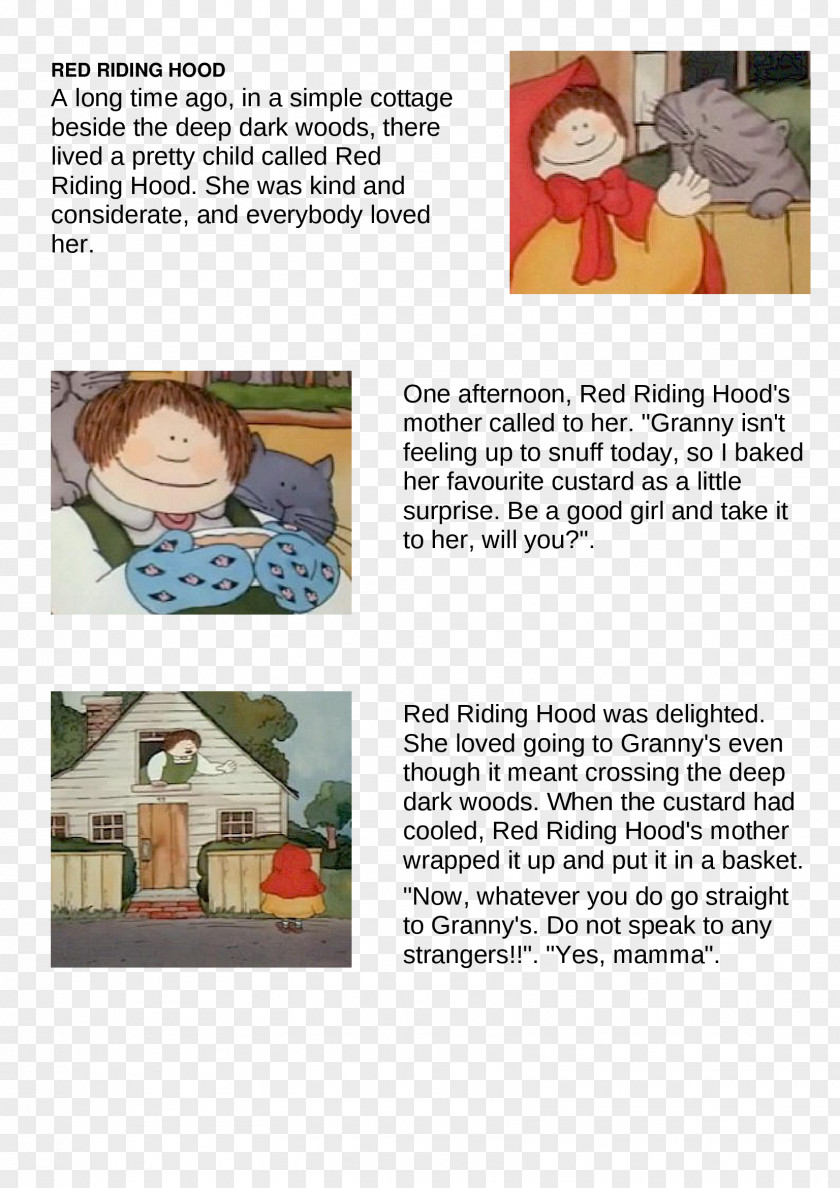 Red Riding Hood Brochure Font PNG