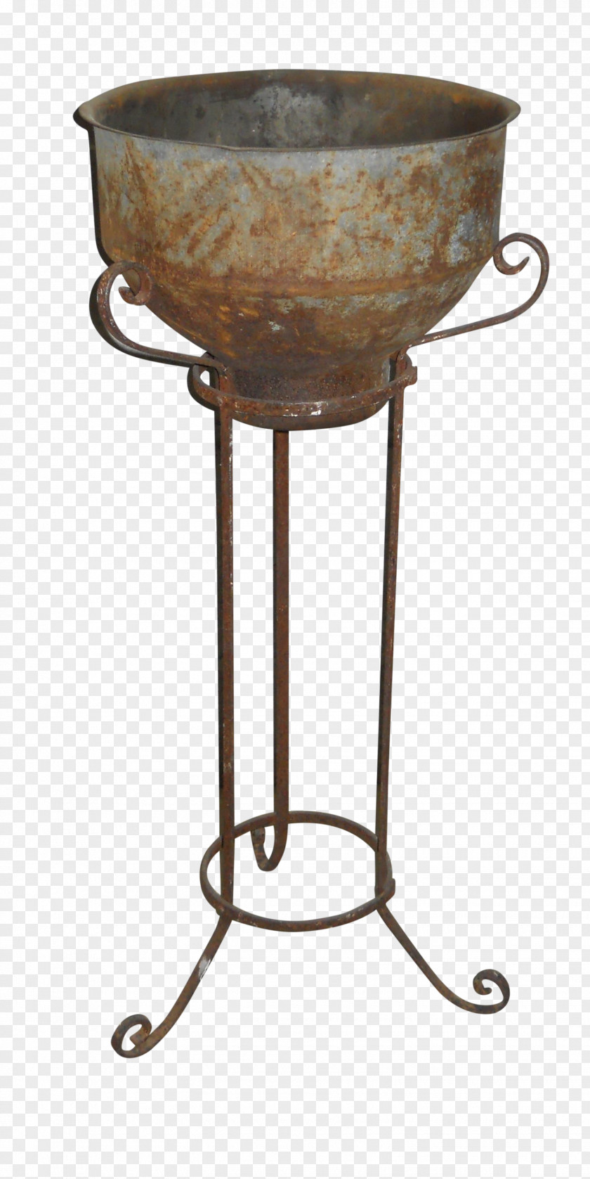 Rustic Flower Pot Stands Table M Lamp Restoration PNG