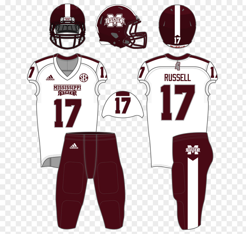 American Football Jersey Mississippi State University Bulldogs Baseball Egg Bowl PNG