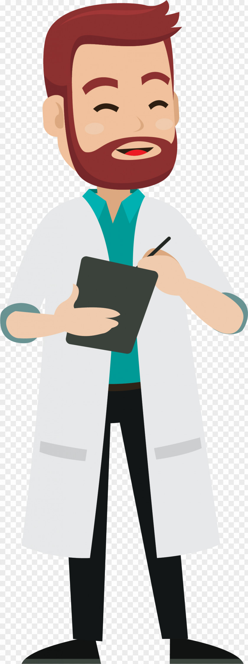 Cartoon Male Doctor Physician Illustration PNG