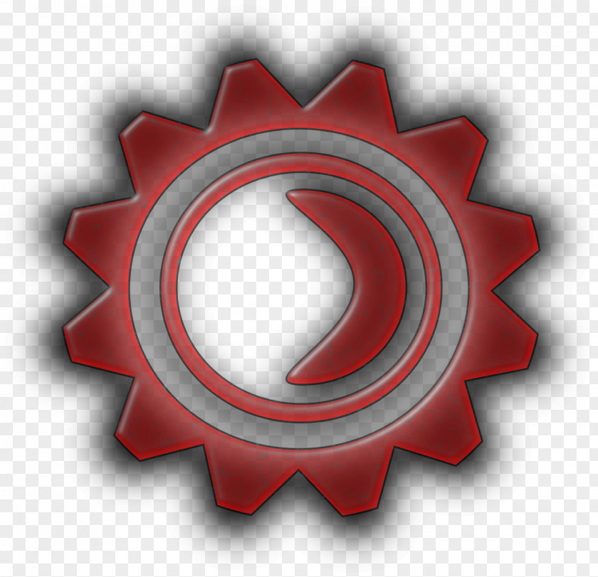 Computer Gear Machine Roue Dentée Wheel PNG