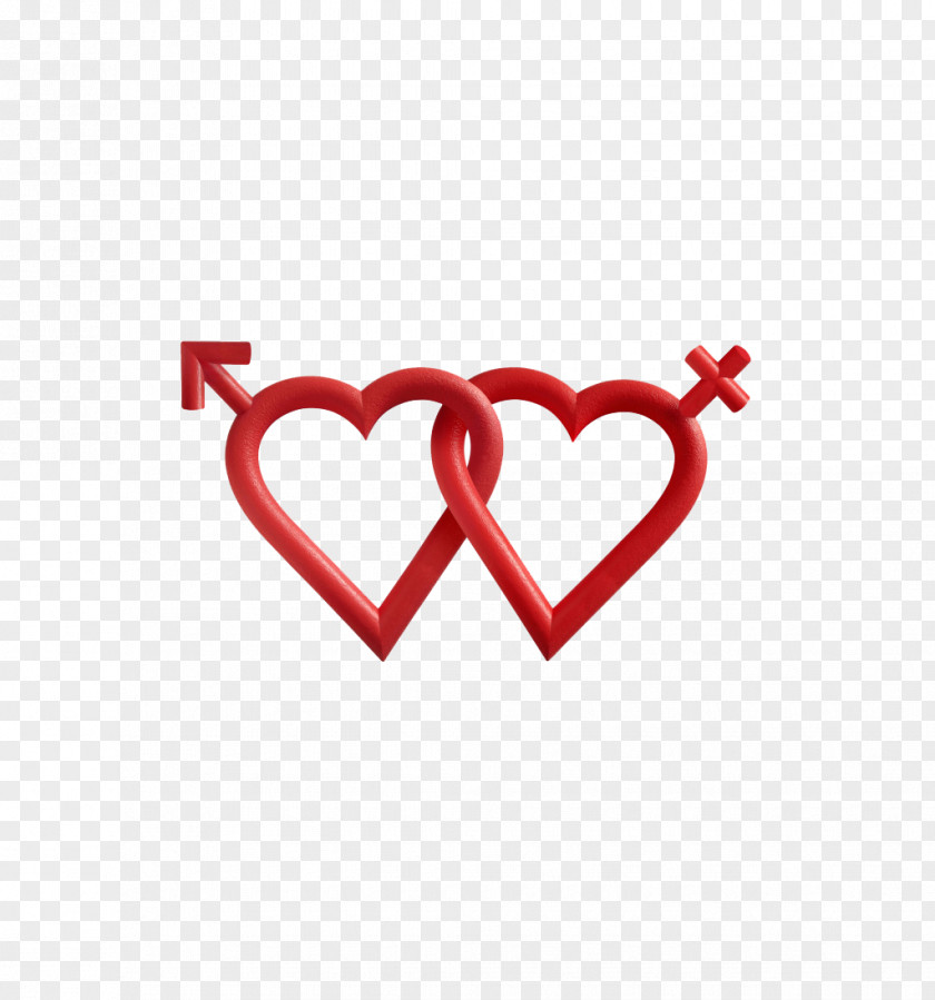 Creative Heart Love Symbol Clip Art PNG