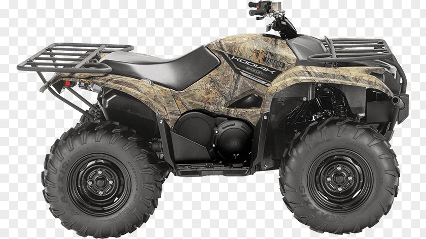 Kodiak Inboard Engines Yamaha Motor Company All-terrain Vehicle Motorcycle Side By PNG