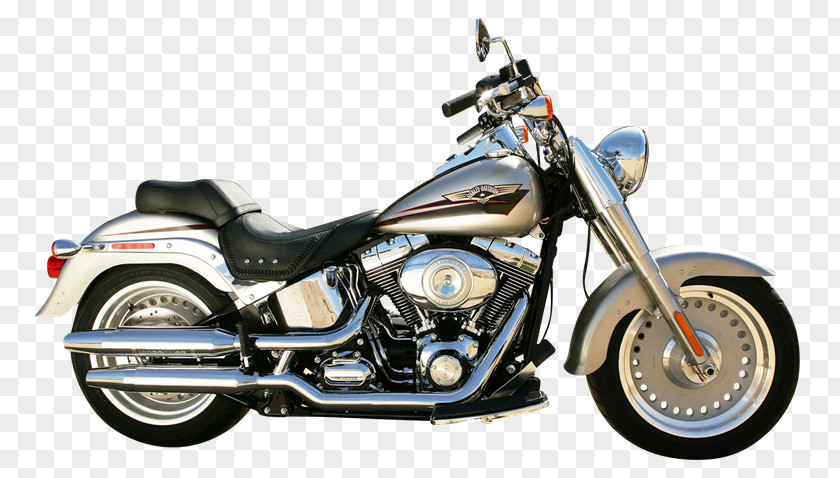 Motorcycle Harley-Davidson FAT BOY Softail PNG