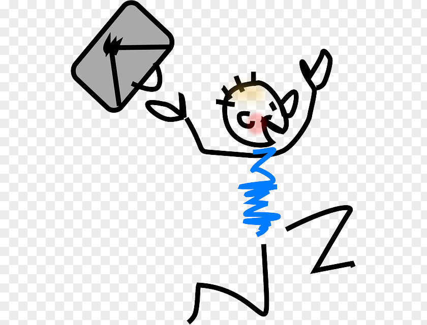 Post It Running Stick Figure Clip Art PNG