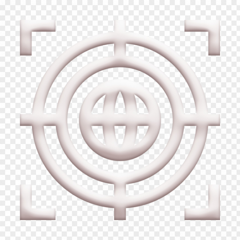 World Icon Responsive Design Target PNG