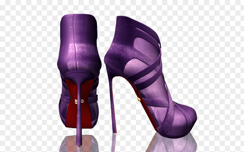 Boot High-heeled Shoe PNG