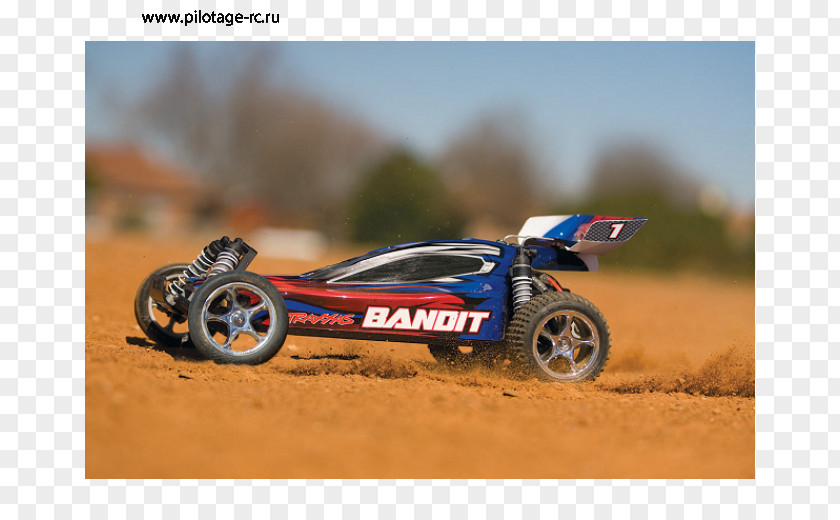 Car Radio-controlled Traxxas Bandit Dune Buggy PNG