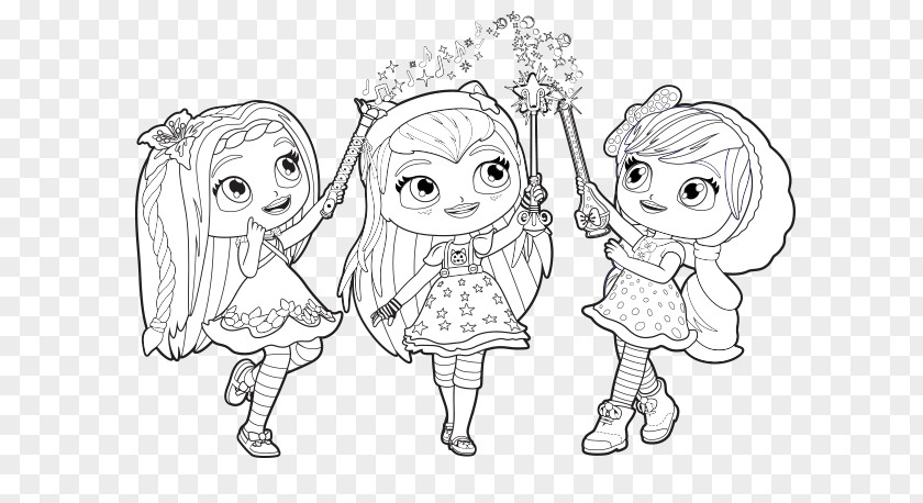 LITTLE CHARMERS Colouring Pages Christmas Coloring Book Nick Jr. Drawing PNG