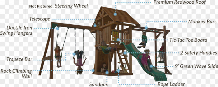 Monkey Bars Outdoor Playset Jungle Gym Swing Playground Slide PNG