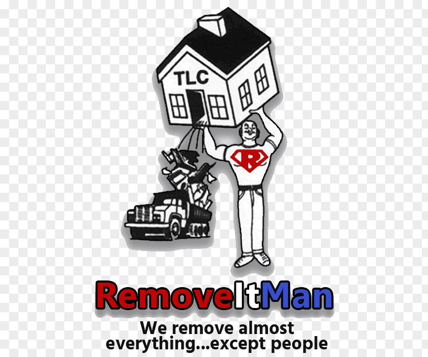 RemoveItMan Logo Furniture Waste Brand PNG