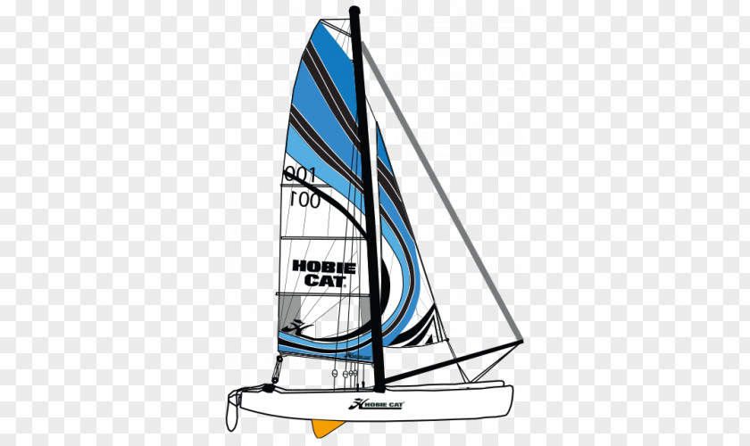 Sail Dinghy Sailing Hobie Cat Catamaran Yawl PNG