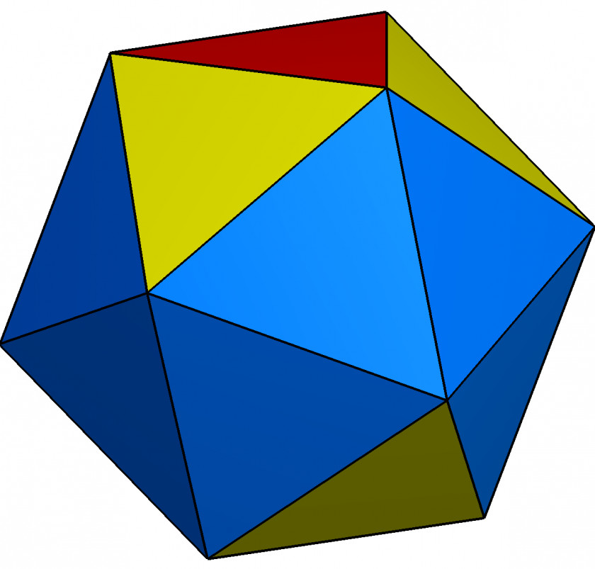Triangle Regular Icosahedron Point PNG