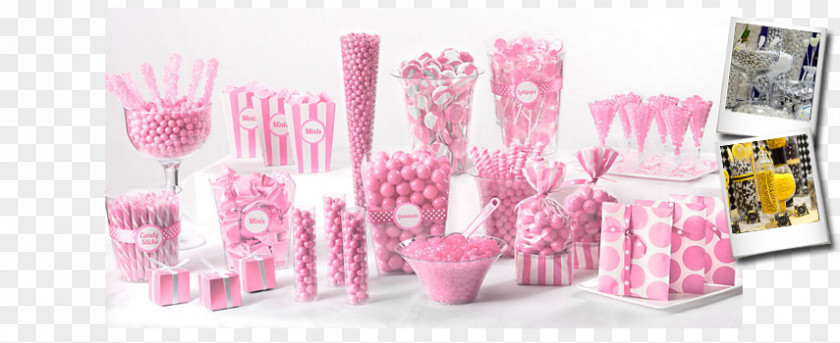 Candy Buffet Table Pink Bar PNG