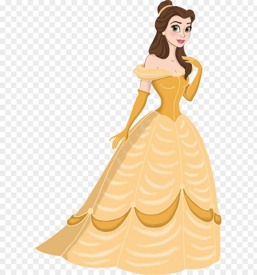 Design Beast Gown Bela Drawing PNG