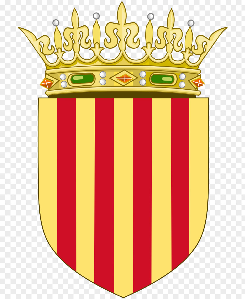 Royal Crown Of Aragon Kingdom County Barcelona PNG