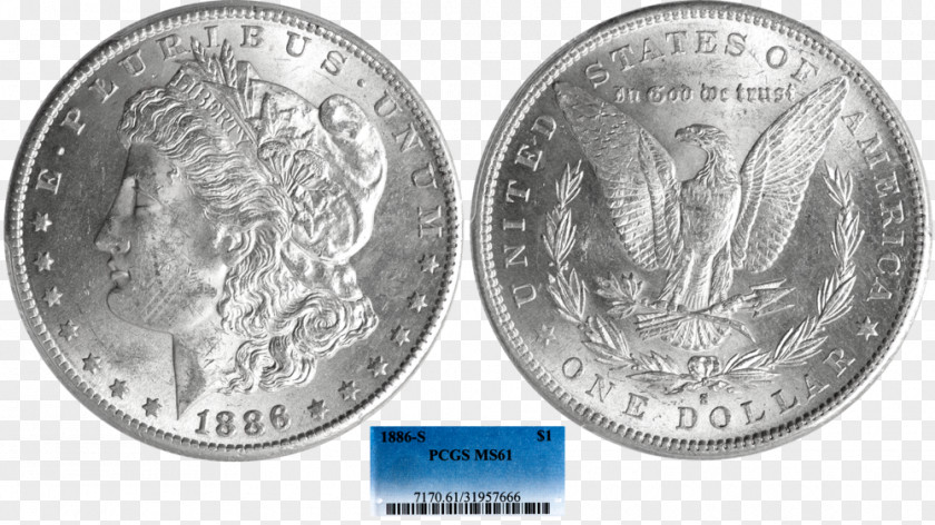 Silver Dime Morgan Dollar Coin Southgate Coins PNG