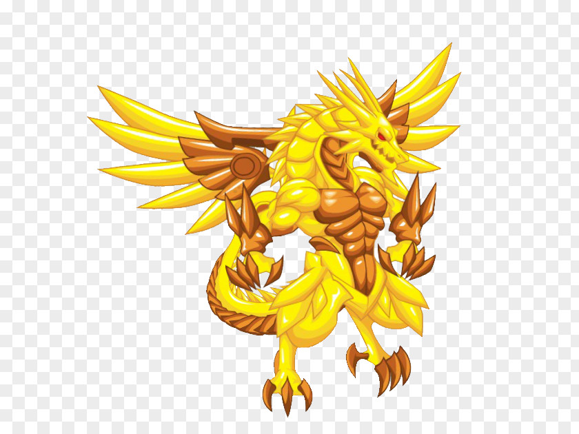 Dragon Yellow Bahamut Clip Art PNG