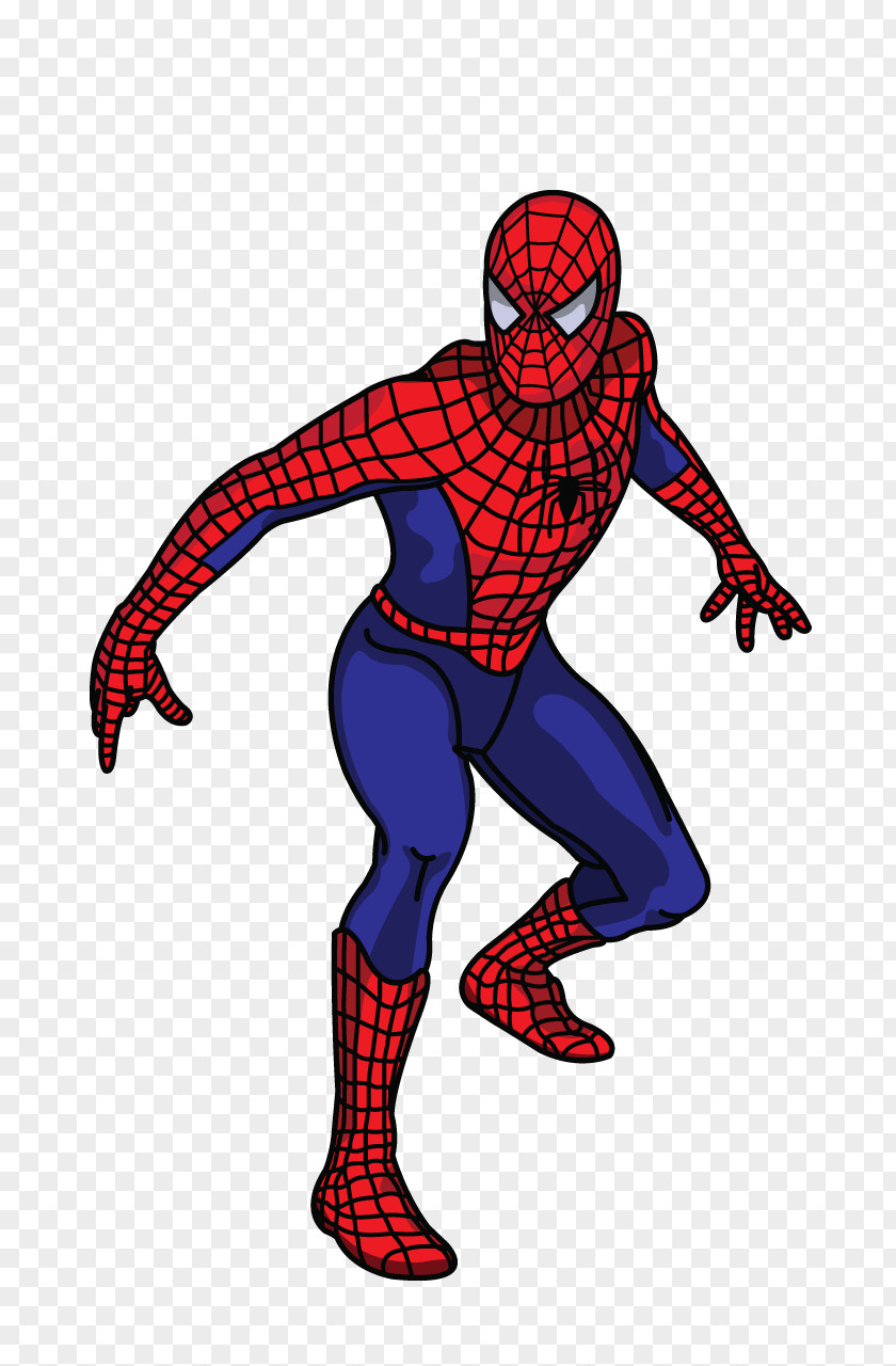 Spiderman Spider-Man Drawing Image Sketch Tutorial PNG