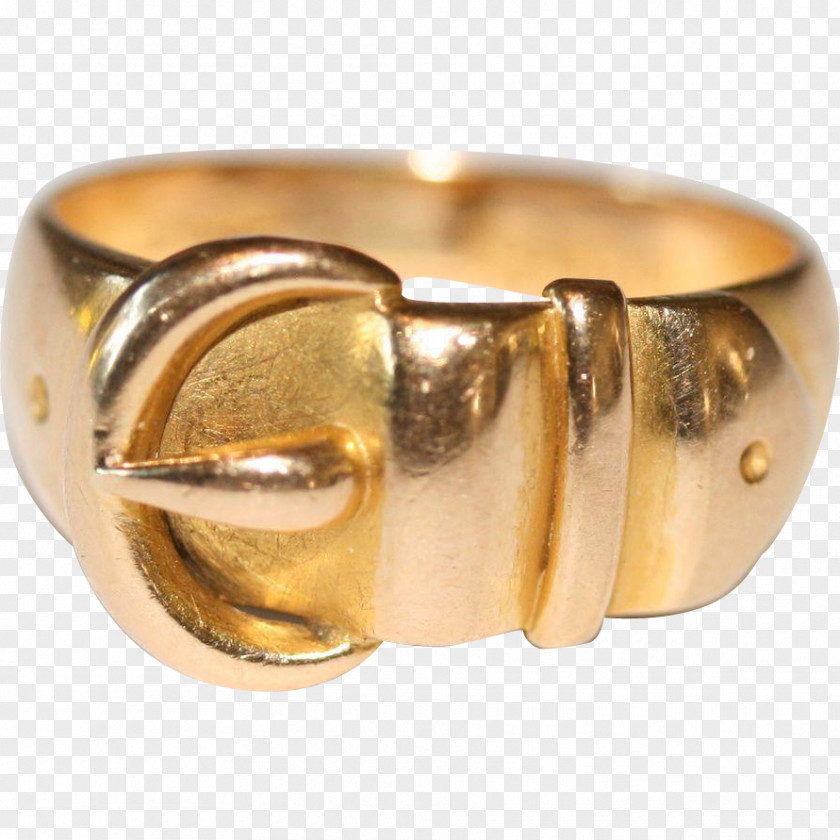 Vintage Gold Jewellery Ring Bangle Metal PNG