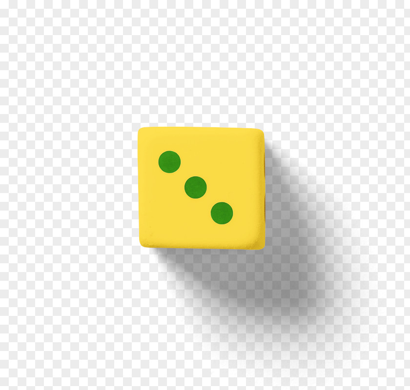 Yellow Dice Download Icon PNG
