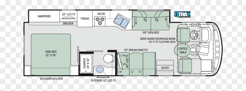 Assembled Sports Flooring Thor Motor Coach Campervans Motorhome Industries Bed Size PNG