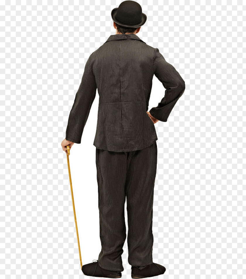 Charlie Chaplin 1920s Costume Silent Film Suit Pants PNG