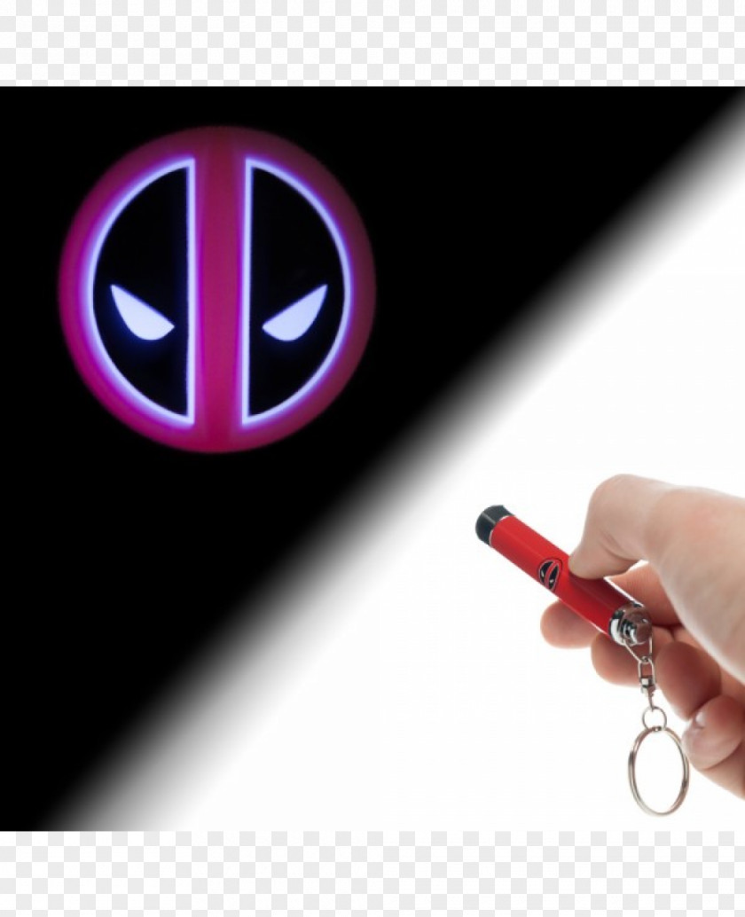 Deadpool Logo Marvel Comics Key Chains PNG