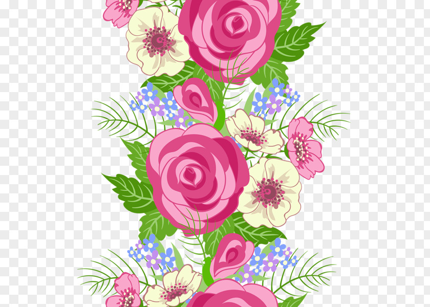 Floral Ornate Clip Art PNG