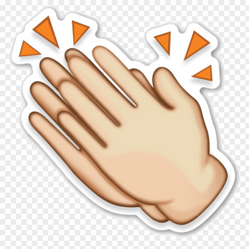 Gestures Applause Palm Emoji Sign Sticker PNG
