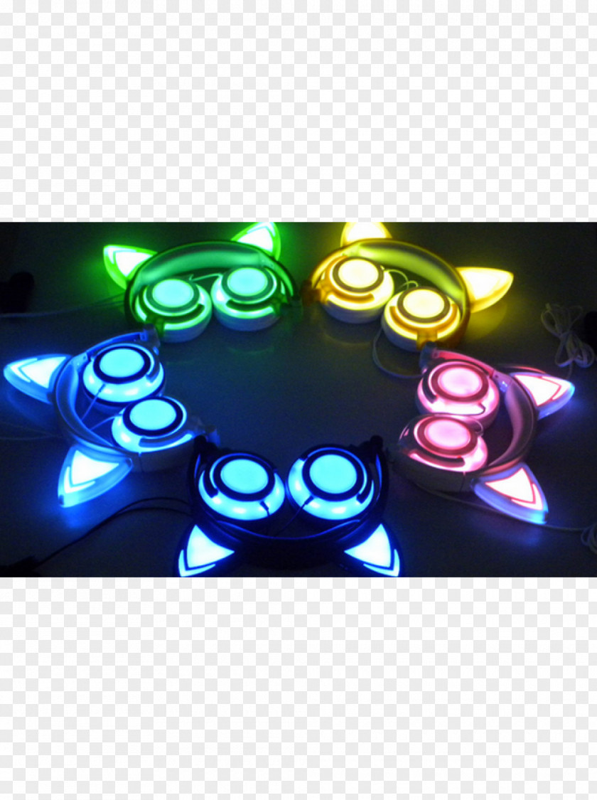 Light Light-emitting Diode Axent Wear Cat Ear Headphones Sound PNG