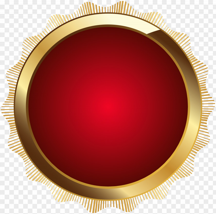 Seal Badge Red Transparent Clip Art Circle Design Product PNG