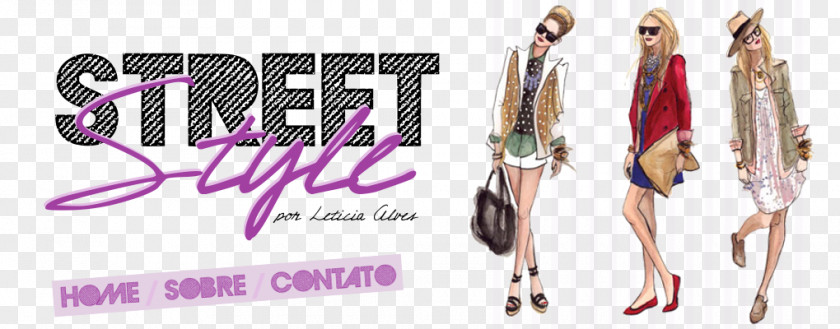 Street Style Fashion Sketchbook Drawing Illustration Design PNG