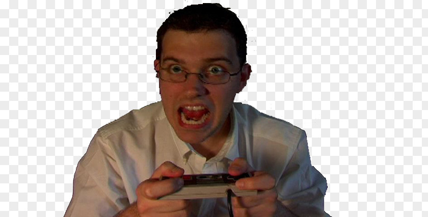 Angery Angry Video Game Nerd James Rolfe YouTube PNG