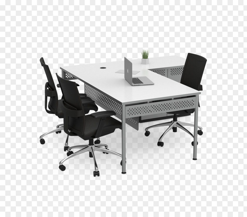 Executive Office Table & Desk Chairs Furniture PNG