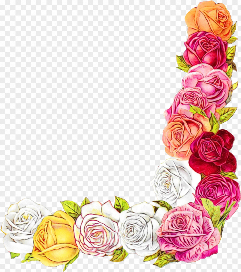 Floristry Flower Arranging Watercolor Pink Flowers PNG