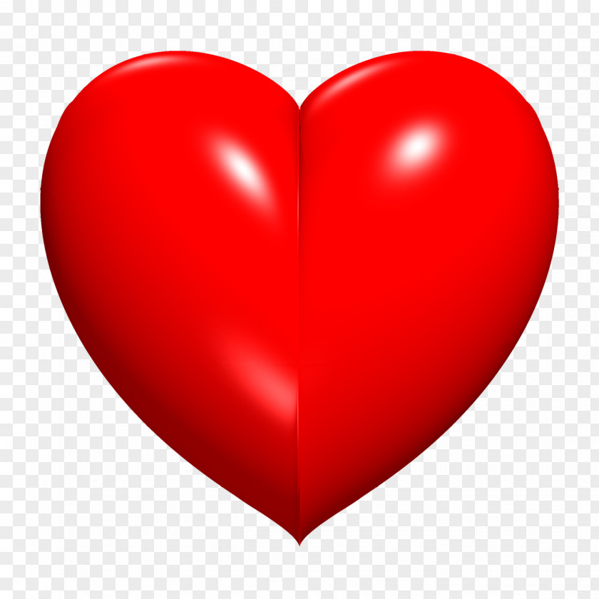 Balloon Heart Red Valentine's Day PNG